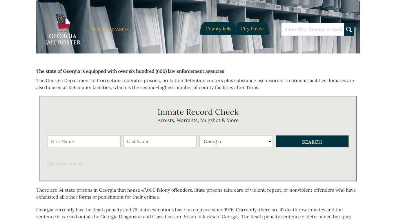 Henry County | Georgia Jail Inmate Search
